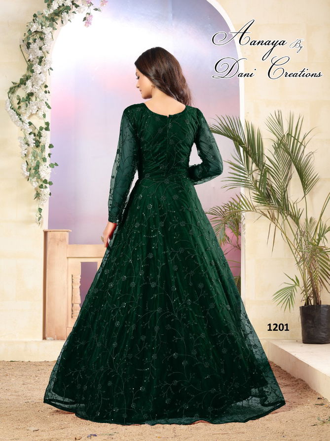 Aanaya Vol 112 Heavy Designer Wear Wholesale Wedding Wear Anarkali Long Suits